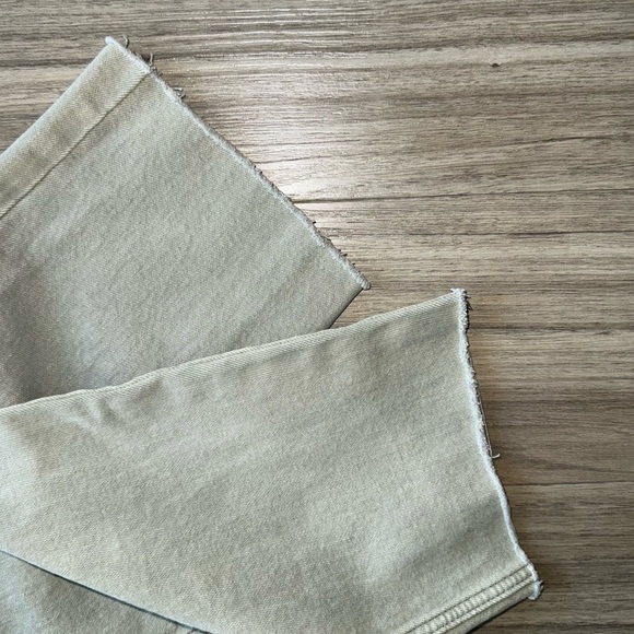 Everlane Way High Slim Aqua Gray Green Jeans Size 28 Regular - Picture 9 of 9
